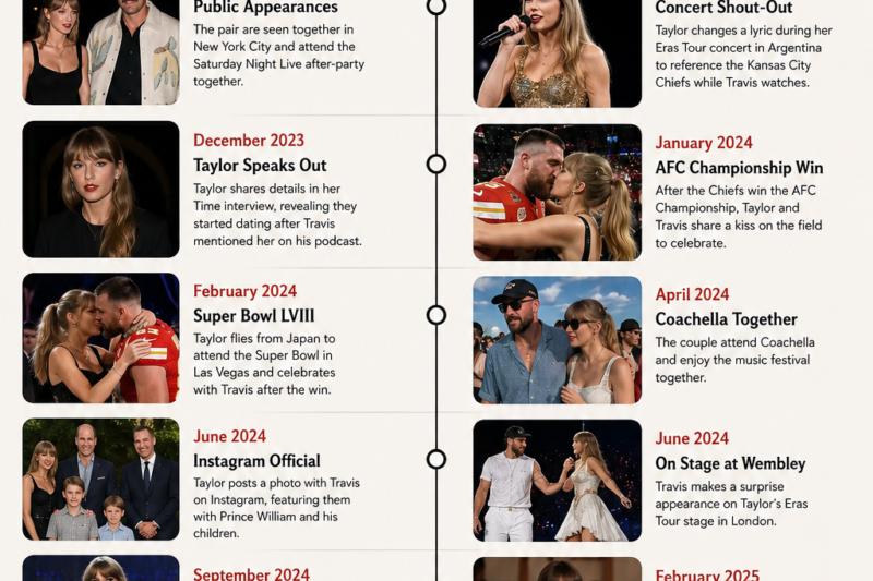 Travis Kelce Taylor Swift: Their Relationship Timeline