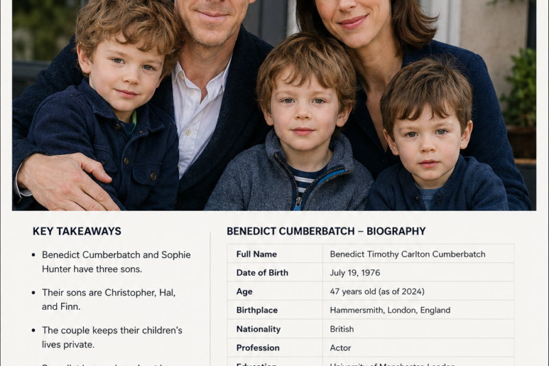 Benedict Cumberbatch Children: What’s Publicly Known