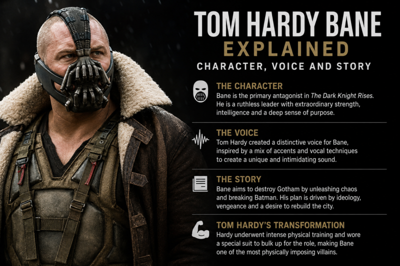 Tom Hardy Bane Explained: Character, Voice and Story