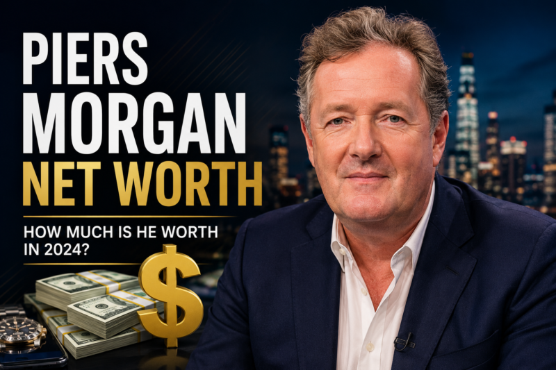 Piers Morgan Net Worth: How Much Is He Worth?