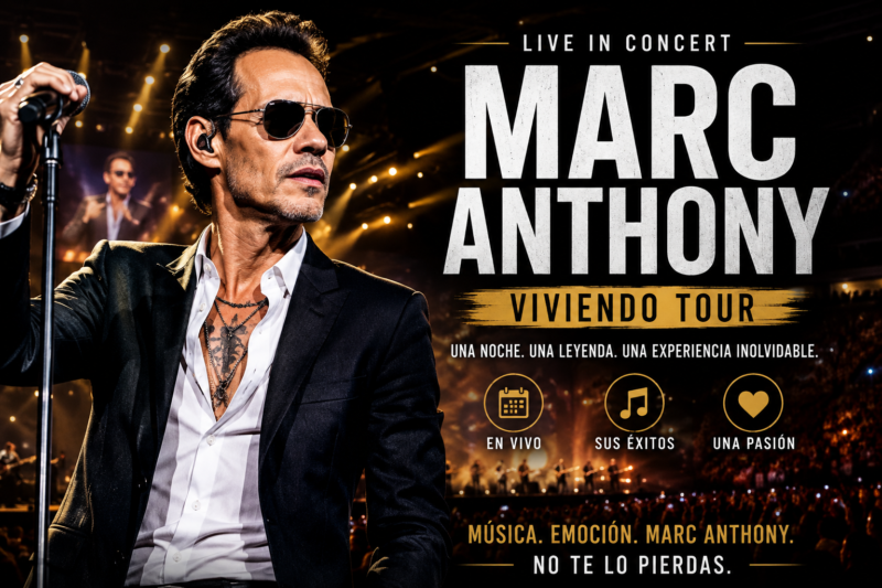 Marc Anthony Concert Tickets: Dates and Prices Guide