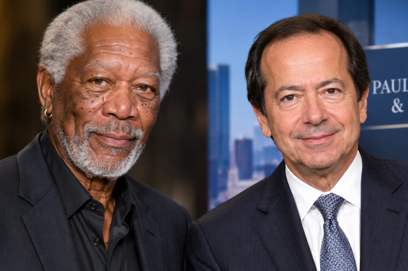 Morgan Freeman and John Paulson: What’s the Connection?