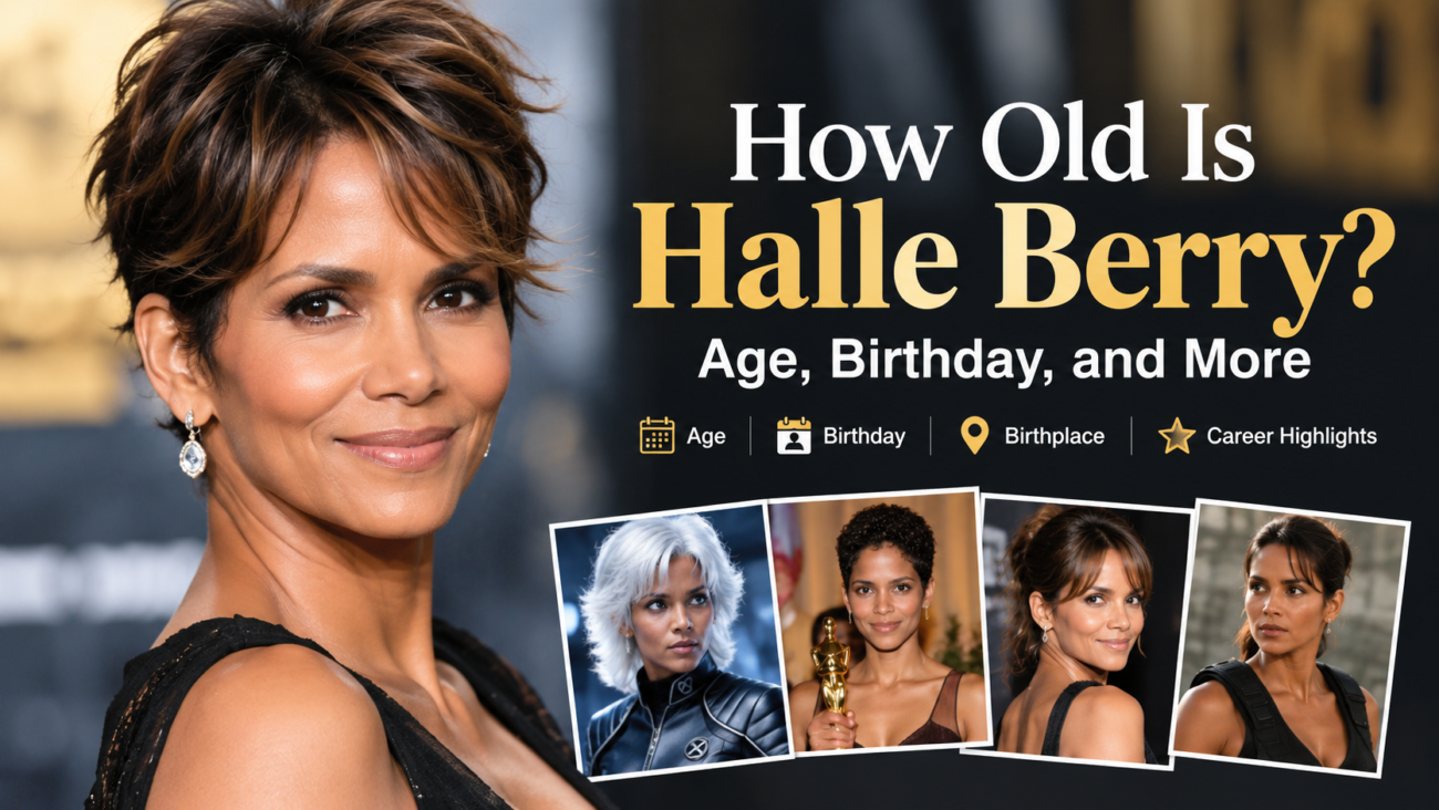how old is Halle Berry