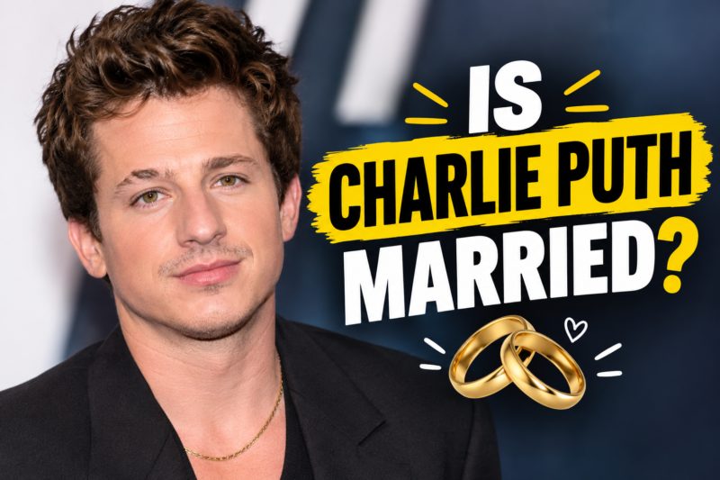 Is Charlie Puth Married? Meet His Wife Brooke Sansone