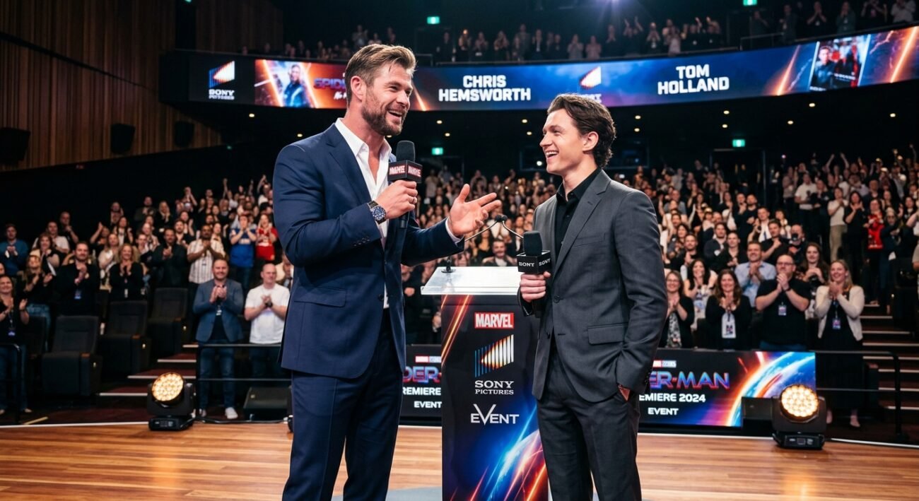 Chris Hemsworth and Tom Holland