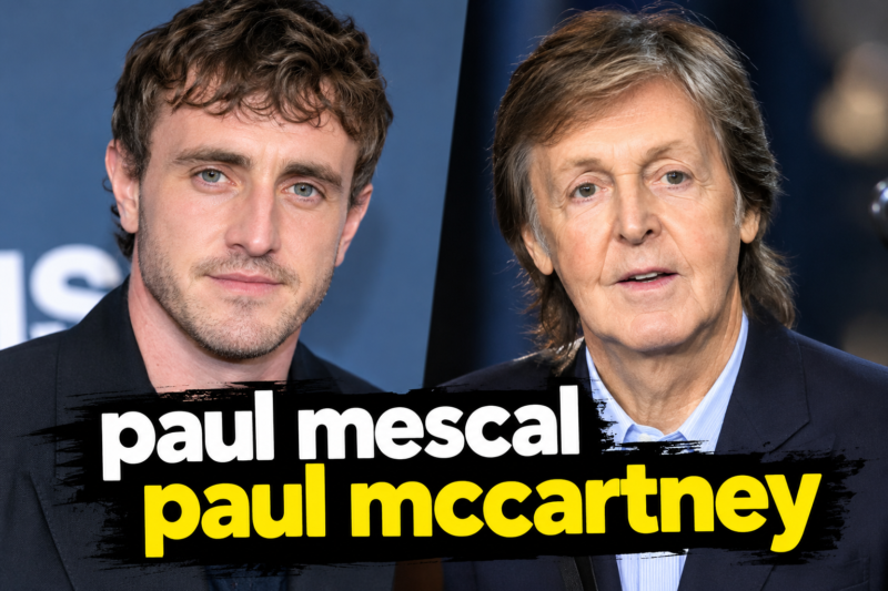 Paul Mescal Paul McCartney: Are They Related?